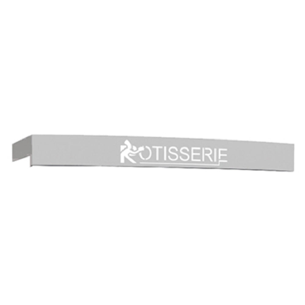 Rotisol 1400BDI Roof With Illuminated "Rotisserie" Sign (or Custom Lettering Or Logo For Additional Charge)