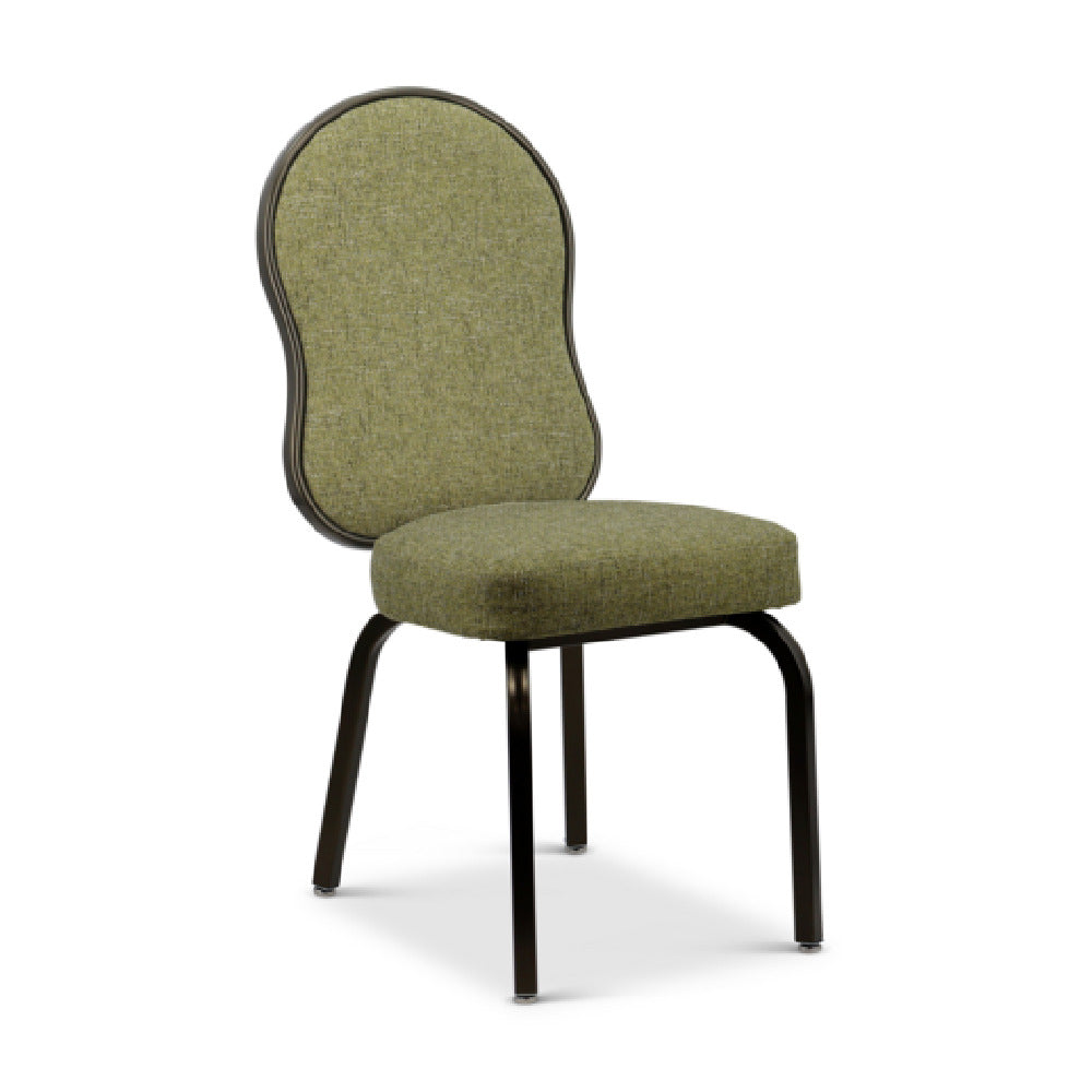 Forbes Industries GA-2501-AL Hermosa Banquet Chair Club Style Nesters 21.5"D X 16.5"W X 36.5"H