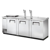 True Refrigeration TDD-4CT-S-HC Club Top Draft Beer Cooler (4) 1/2 Keg Capacity