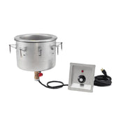 Vollrath 3646210 Soup Well Drop-in Thermostatic Control Mounted In Stainless Steel Corded Control Panel