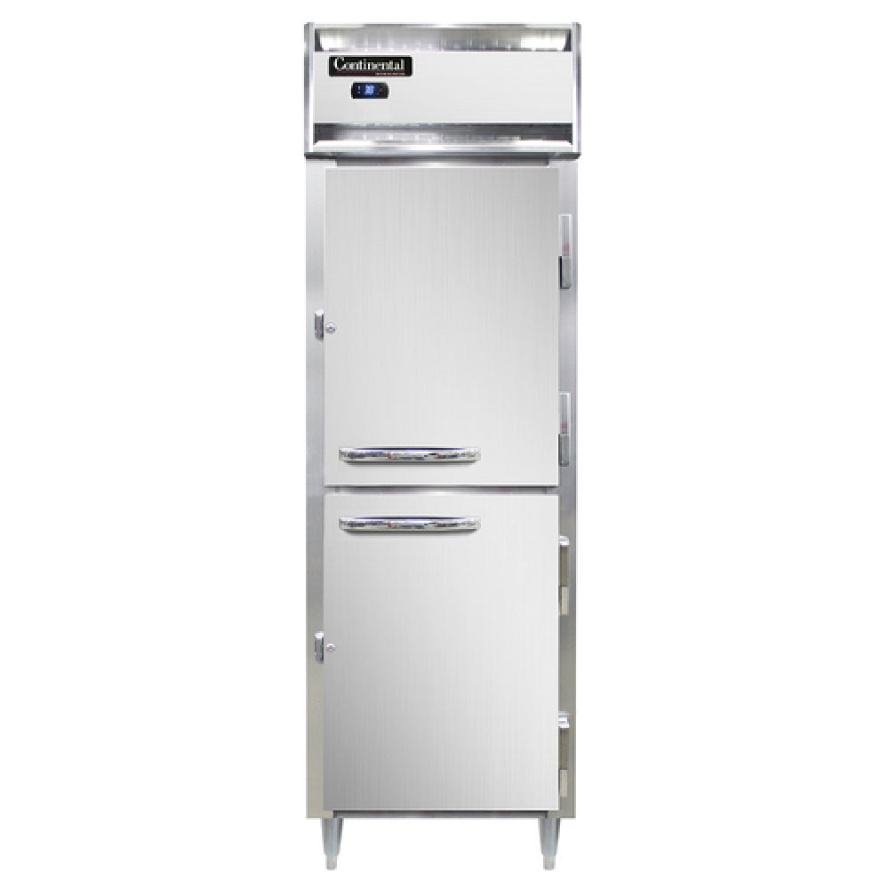 Continental Refrigerator D1RSNSSHD Designer Line Refrigerator Reach-in One-section