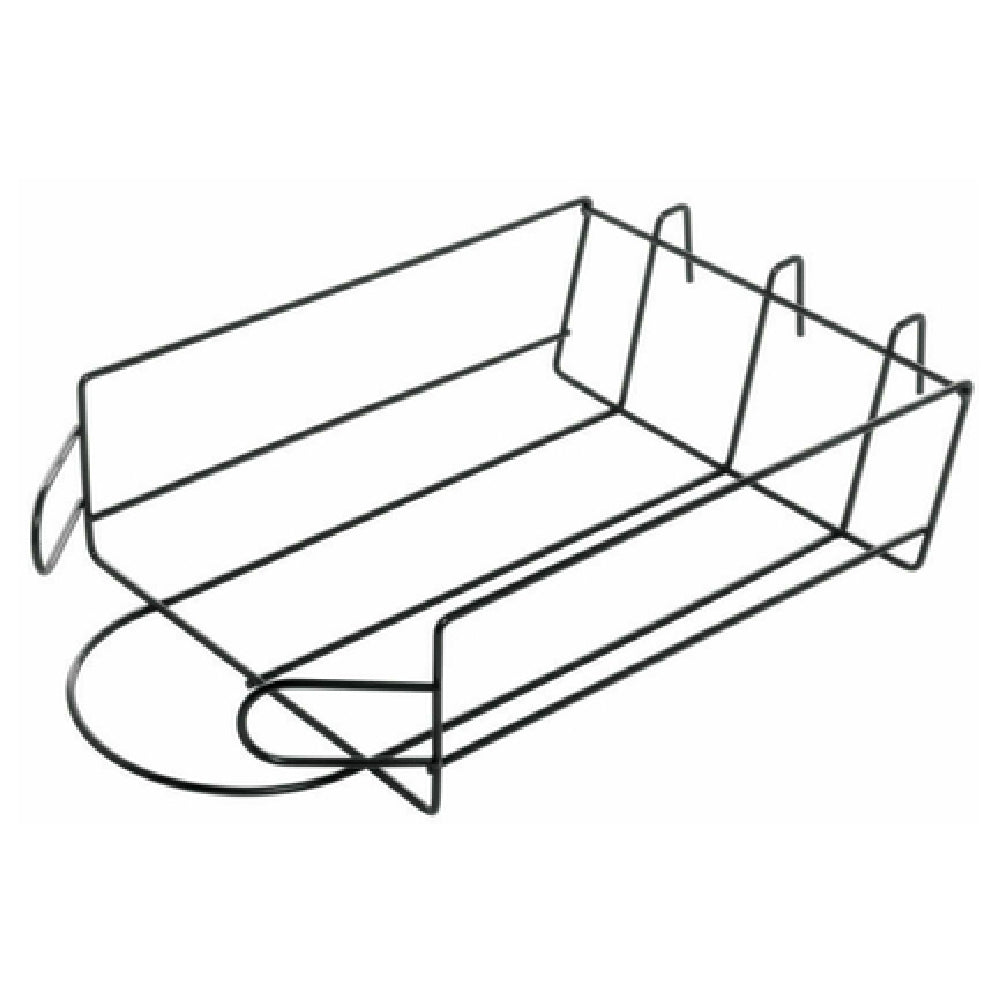 Hubert 10906 - Gridwall Hat/Cap Display Rack, Holds 10-caps, 8-1/2"W X 14"D X 2"H