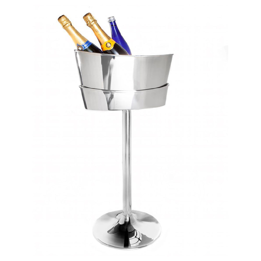Steelite DW040066VSS Wine Stand 15"W X 8"D X 24"H 18/10 Stainless