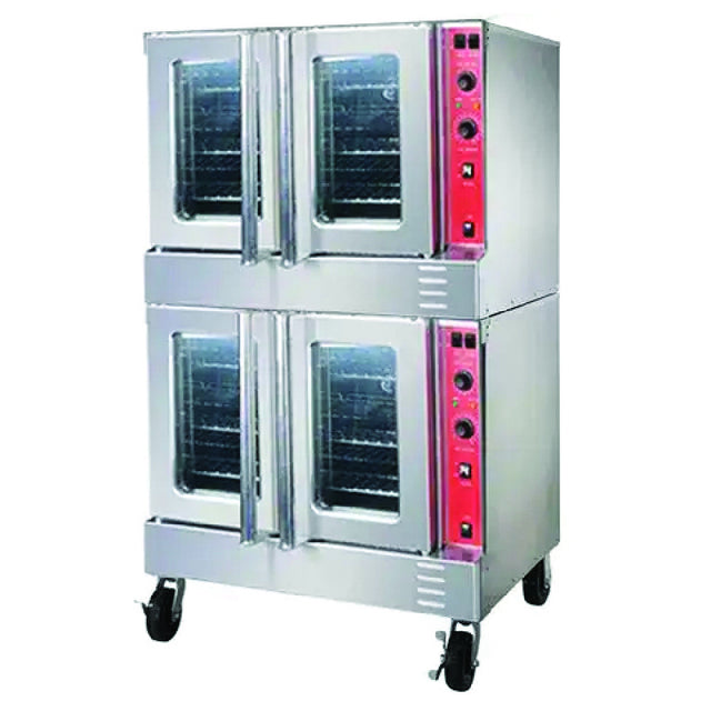 Hubert 61023 - Kratos® 29Y-049 Convection Oven, Natural Gas, 38"W X 43.5"D X 68"H