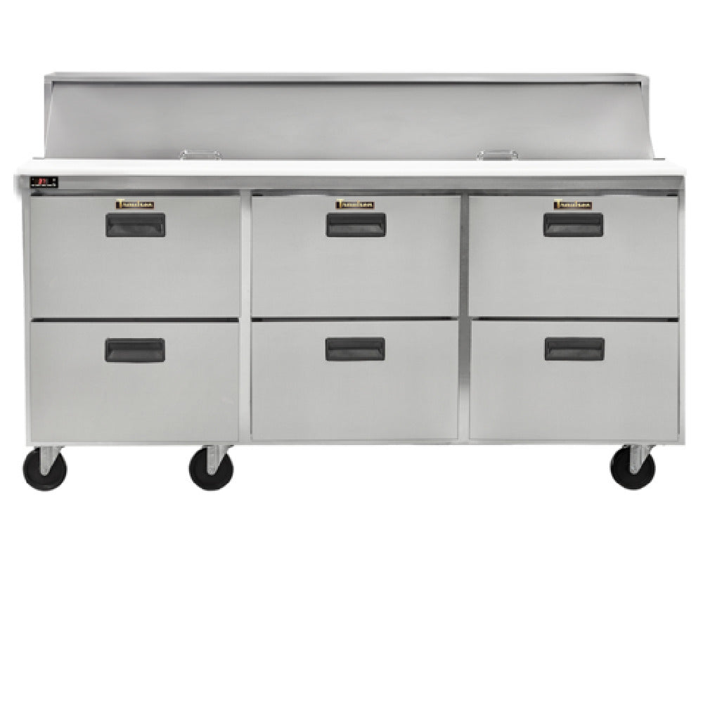 Traulsen CLPT-7220-DW - Dealer's Choice CLPT Series Compact Prep Table Refrigerator