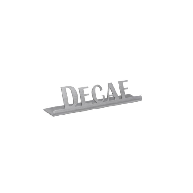 Service Ideas 1C-ST-DECAF-SIGN Table Sign "Decaf" 1"H X 4"W