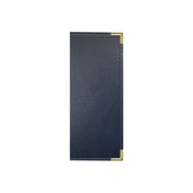 Risch HARST-2V 4.25X11 Harley Deluxe Padded Antibacterial/antimicrobial Faux-leather Menu Cover (specify Color)