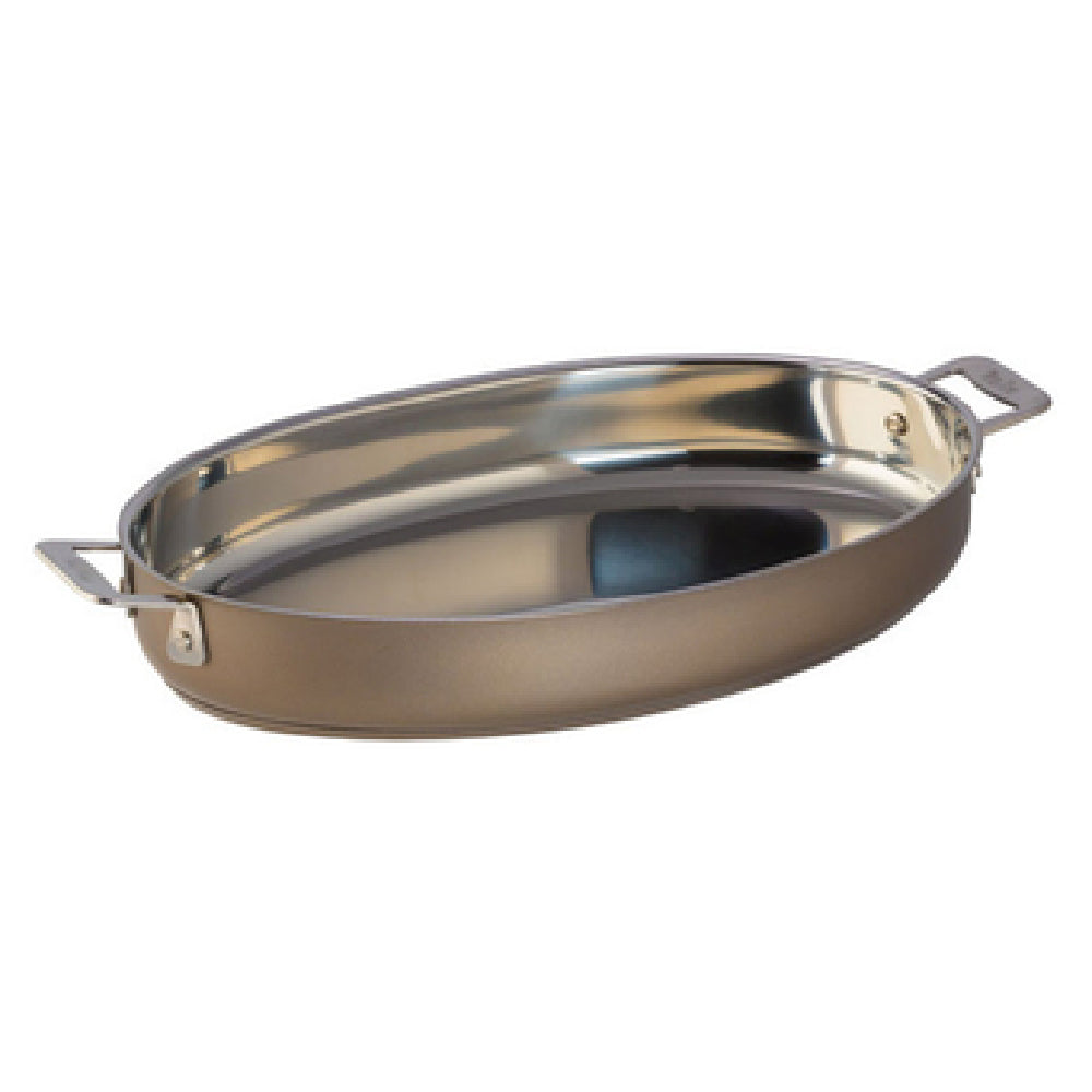 Bon Chef 60018TAUPE HotStone Cucina Au Gratin 4 Qt. 15-3/8" X 10" X 2-5/8" H