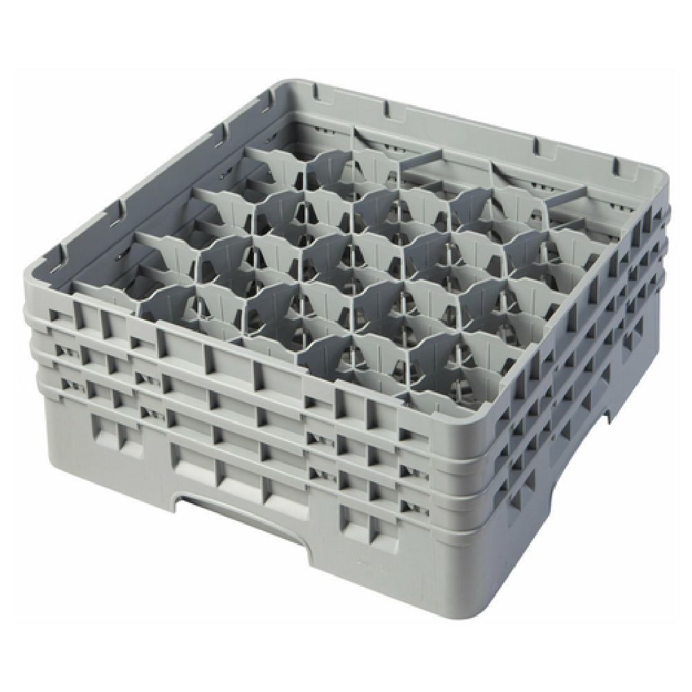 Cambro 20S638151 Camrack® Glass Rack With (3) Soft Gray Extenders Full Size