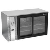 Victory VBB58HC-F-GS-S - Back Bar Refrigerator, Food Rated, Two-section