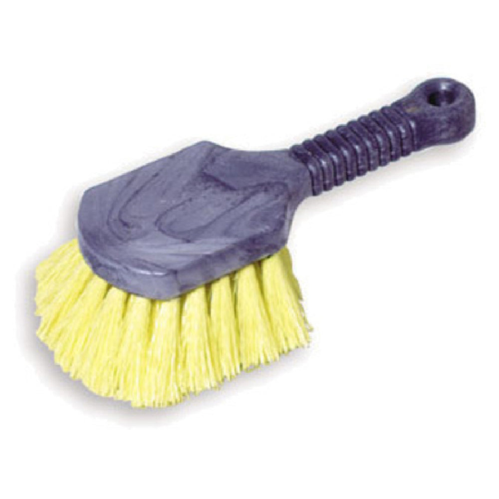 Rubbermaid FG9B2900YEL Utility Brush Short Plastic Handle Synthetic Fill