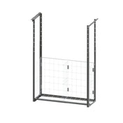 John Boos MBR17 Meat Boat Rack Ceiling Mount 12" W X 96" L X 25" H