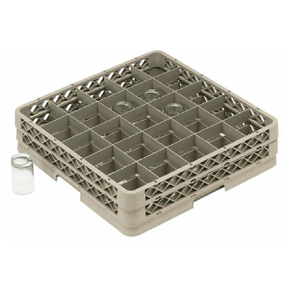 Vollrath TR13BBBBBB Traex® Full Size Low Profile Glass/Stemware Rack (25) Compartment