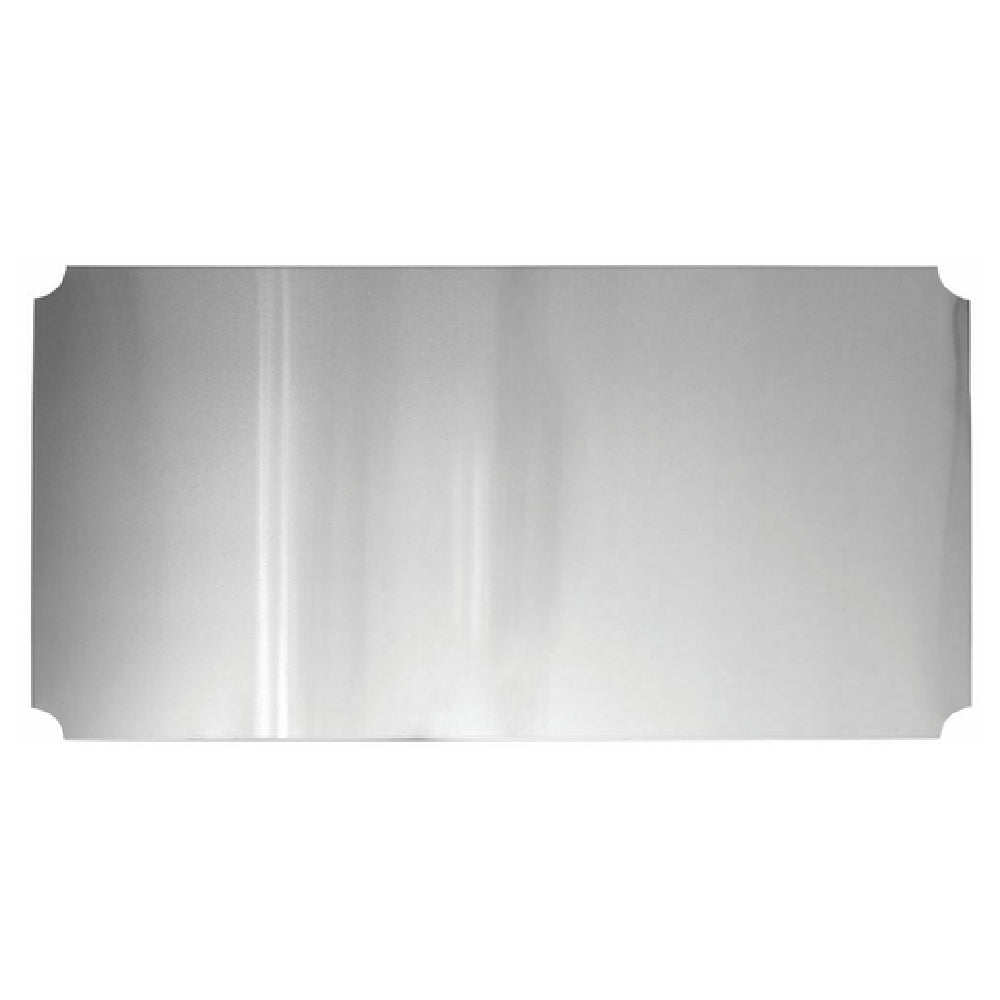 Hubert 17464 - Solid Top, 48" X 24", Notched Corners
