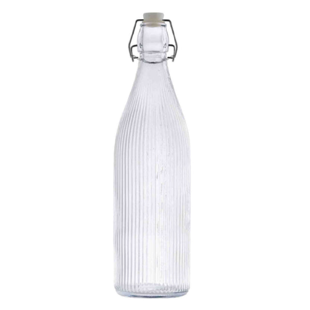 TableCraft Products 12976 - Resealable Carafe, 34 Oz., Fluted