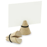 Revol 650993 (HEPOETPI) Label Clip Holder 1-1/4" Dia. X 1-1/4"H Beech Wood