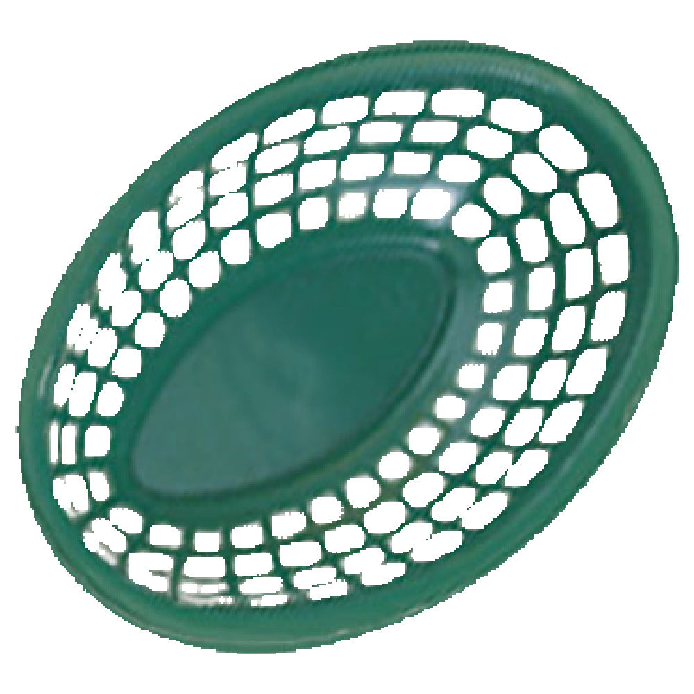 GET Enterprises OB-734-G Bread & Bun Basket 8" X 5-1/2" X 2" Deep Oval