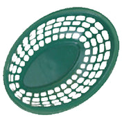 GET Enterprises OB-734-G Bread & Bun Basket 8" X 5-1/2" X 2" Deep Oval