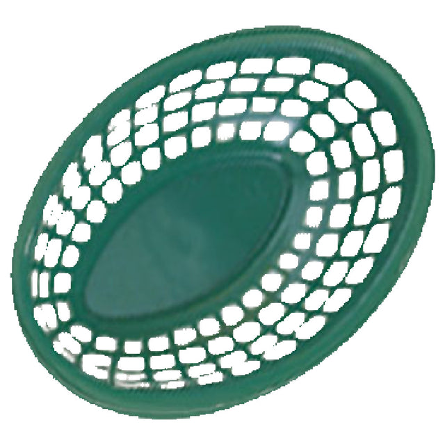 GET Enterprises OB-734-G Bread & Bun Basket 8" X 5-1/2" X 2" Deep Oval