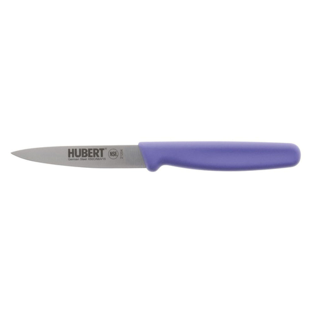Hubert 21204 - Allergen Awareness Paring Knife, 3-1/2" Blade, Stamped