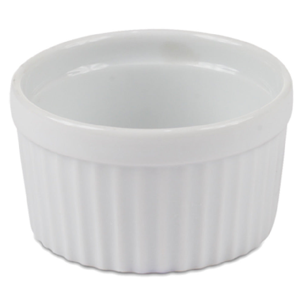 JB Prince R435 3.25 Ramekin 4 Oz. 3-1/4" Dia. X 1-3/4"H