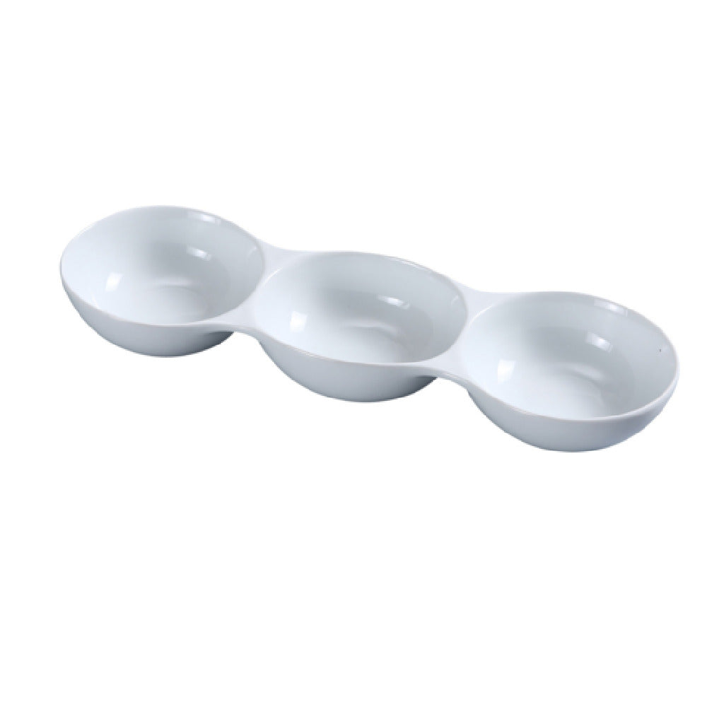 Yanco ML-833 Main Land Compartment Bowl 5 Oz. Each Compartment 13" X 4"