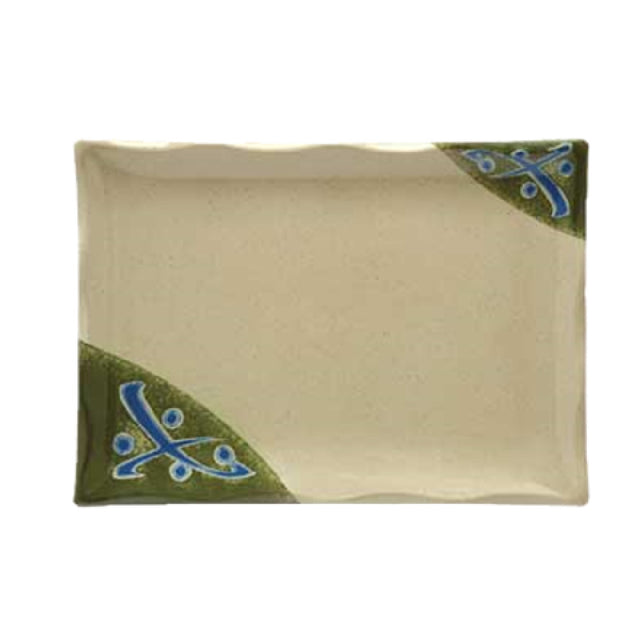 GET Enterprises 142-24-TD Traditional™ Plate 9-1/4" X 6-1/2" Rectangular