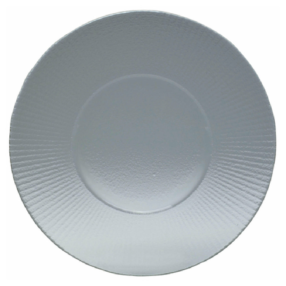 Steelite 6150B445 Medium Well Gourmet Plate 10.625"Willow Glass Clear