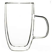 Hospitality Brands HGS18126-024 Hospitality Brands Double Walled Tall Mug 15oz.
