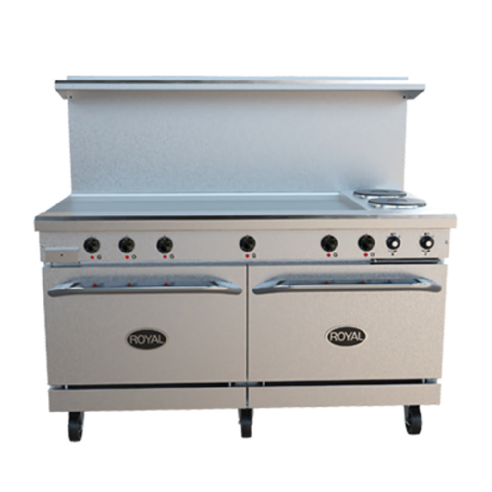 Royal Range Of California RRE-2GT48-C_208/60/1 Restaurant Range Electric 60"