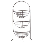 Hubert 48070 - Basket Display Stand, 3-tier, 14" X 10" X 26"H