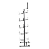 Hubert 84052 - Cookie Display Stand, 15.9"W X 16.5"D X 67"H, Mobile