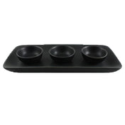 Vertex China AV-R20-BK Plate 10-3/4" X 4-1/4" X 3/4"H Rectangular