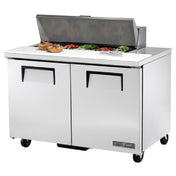 True Refrigeration TSSU-48-10-HC Sandwich/Salad Unit (10) 1/6 Size (4"D) Poly Pans