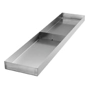 Hubert 74175 - Display Tray, 6"W X 26.75"D X 1.5"H, 18/10 Stainless Steel