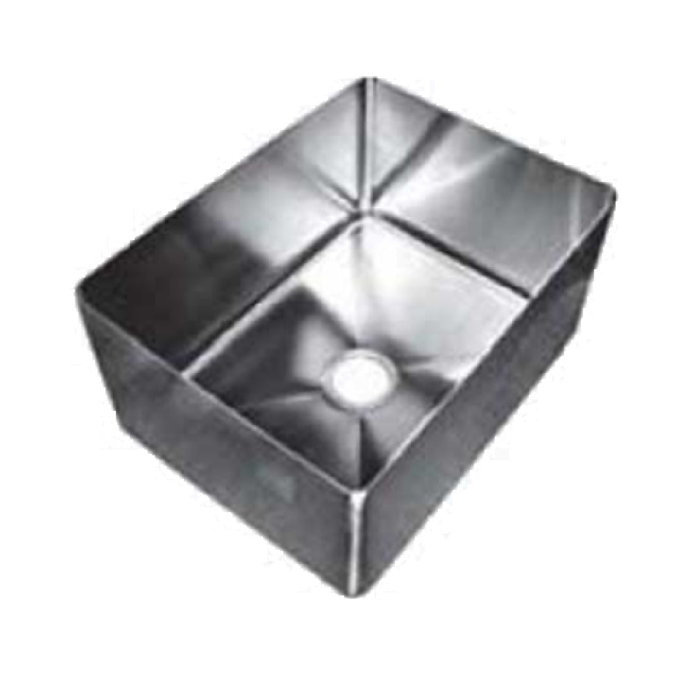 GSW USA SB-242416 Weld-In Sink One Compartment 24"W X 24"D X 16" Deep