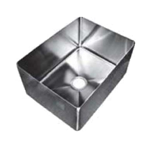 GSW USA SB-242416 Weld-In Sink One Compartment 24"W X 24"D X 16" Deep