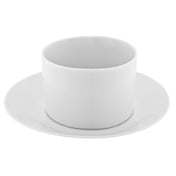 10 Strawberry St RW0009NOHANDLESAUCER - Can Cup & Saucer Set, 8 Oz., Fits Saucer RW0009S