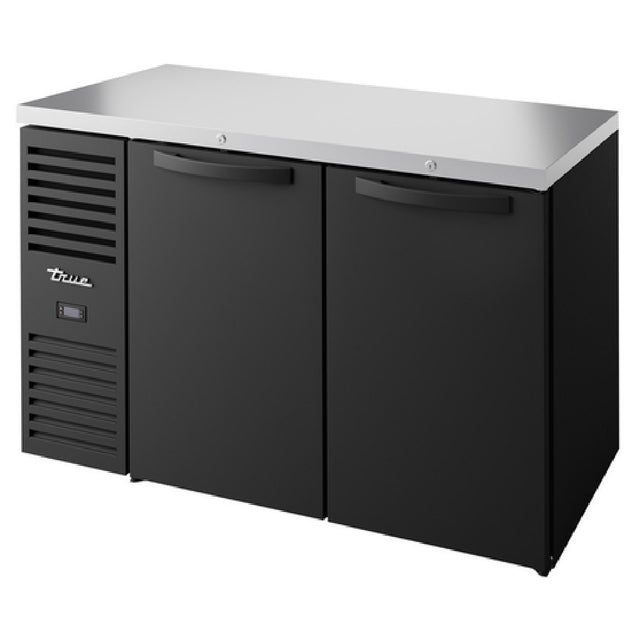 True Refrigeration TBR52-RISZ1-L-B-SS-1 Refrigerated Back Bar Cooler Two-section