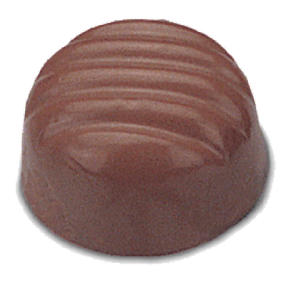 JB Prince K206 Chocolate Mold 11"W X 7"D O.A 1-3/16" Dia. X 11/16"H (30mm Dia. X 18mm) Size Forms