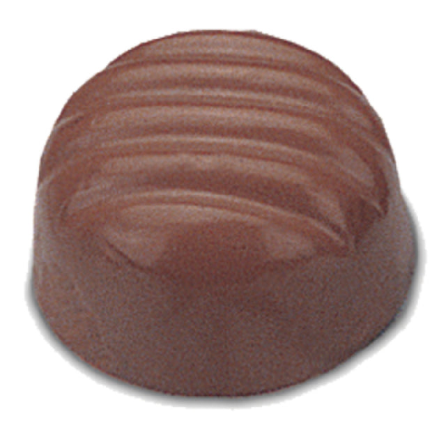 JB Prince K206 Chocolate Mold 11"W X 7"D O.A 1-3/16" Dia. X 11/16"H (30mm Dia. X 18mm) Size Forms