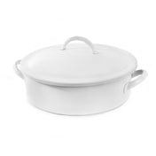 Steelite DW04CWG8WT Round Chafer 4.0 Qt 14.25"W X 12"D X 6.75"H