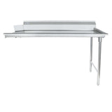 Empura ECDT60R - Clean Dishtable, 60"W X 30"D X 41.5"H, Straight Design
