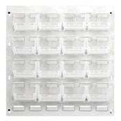 Quantum QLP-1819HC-210-16CL Louvered Panel Wall Mounted 18"L X 6"D X 19"H