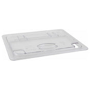 Cambro CAM20CWLN135 Cover Half Notched 135 Clear