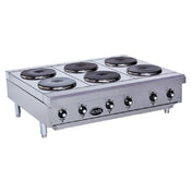 Royal Range Of California RHPE-36-6_208/60/3 Hotplate Electric Countertop