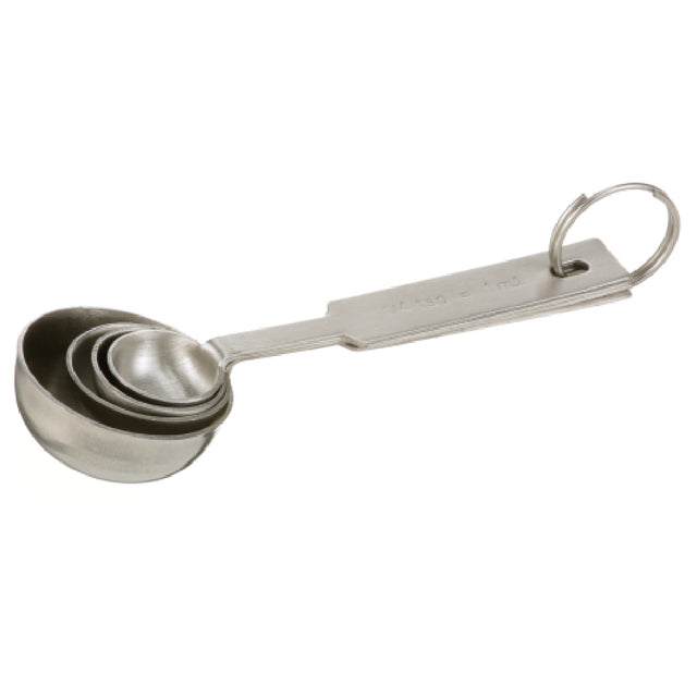 AllPoints 75933 Ss Measuring Spoon Set 4 Piece