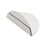 TableCraft Products 12520 - Half Moon Card Holder, 3.5" X 2" X 1.5", Stainless Steel (200 Series)