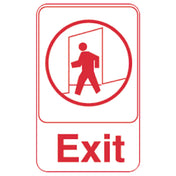 Royal ROY 695609 - Sign, 6" X 9", "Exit"