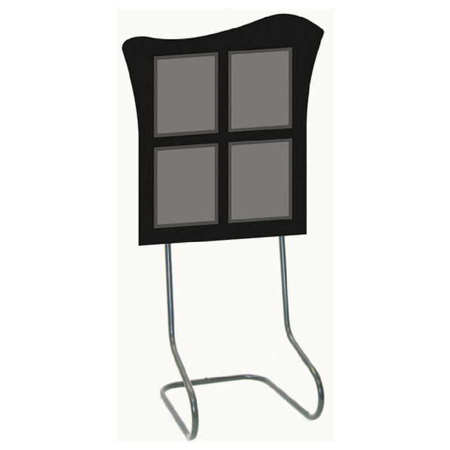 Hubert 93759 - Sign Holder, Floor Stand, 23" X 22-1/2" X 68-1/2"H Overall